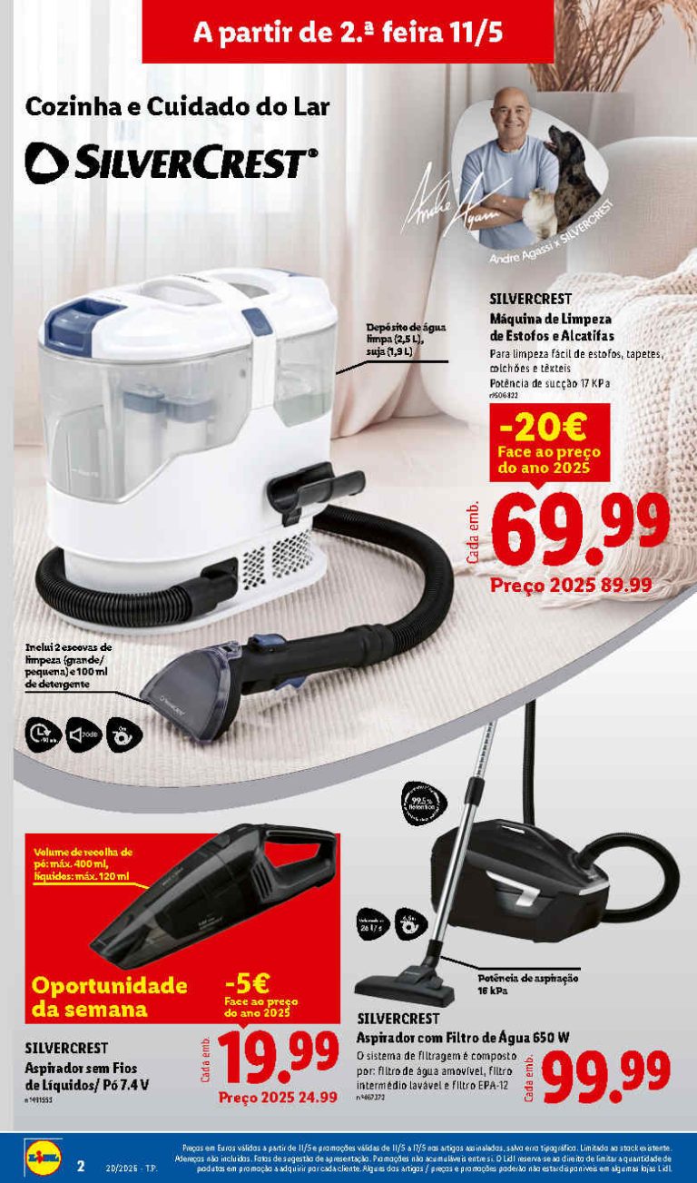 Folheto Lidl Bazar Limpeza – Antevisão Promoções 11 a 17 de maio