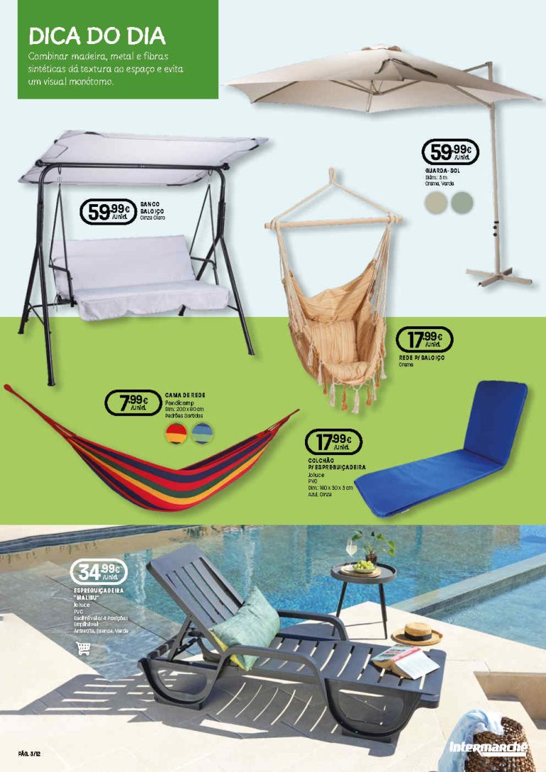 Folheto Intermarché Verão – Antevisão bazar Promoções até 17 de junho