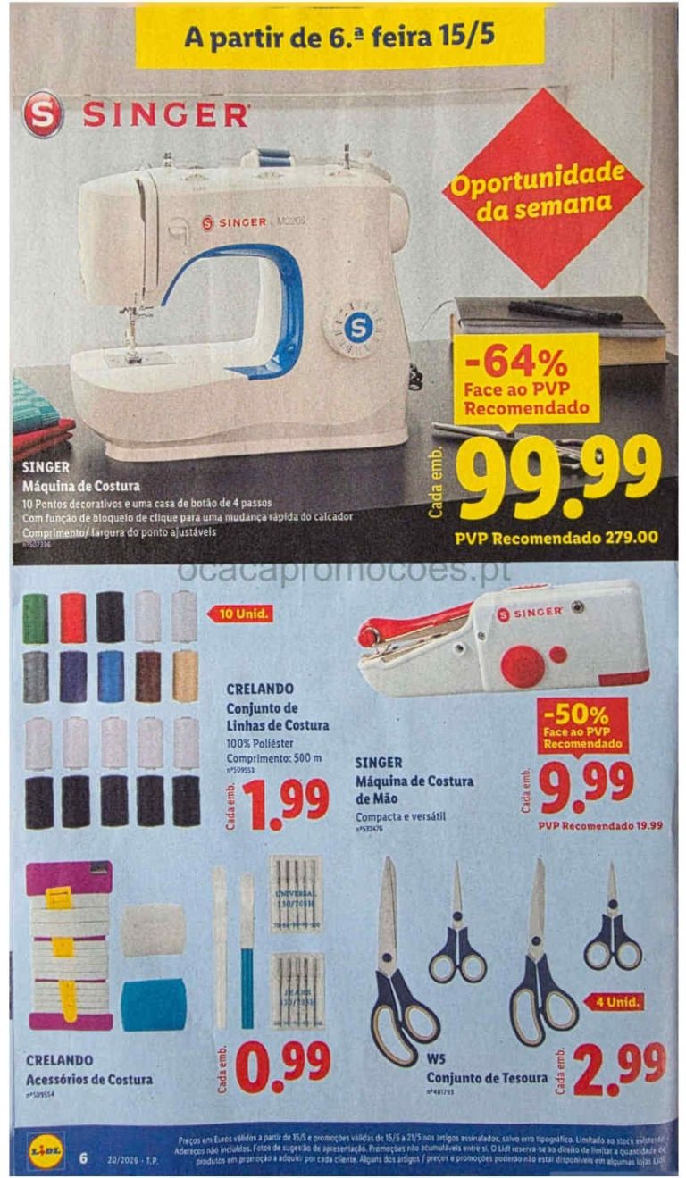 Folheto Lidl bazar – Antevisão Promoções a partir 15 de maio