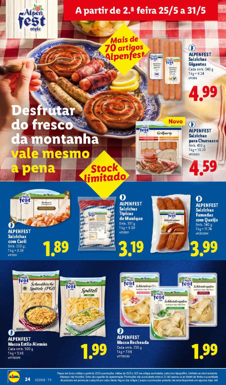 Folheto Lidl Sabores do Mundo – Antevisão Promoções 25 a 31 de maio