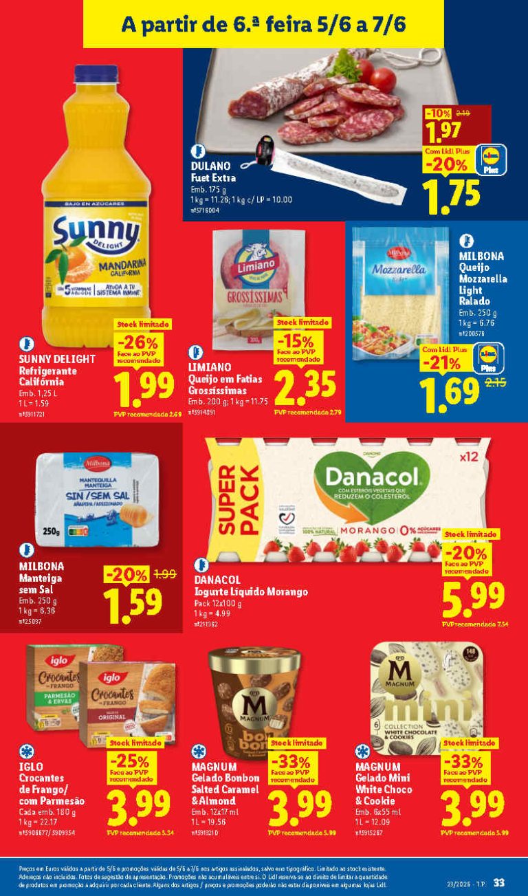 Folheto Lidl Fim de Semana – Antevisão Promoções a partir 5 de junho