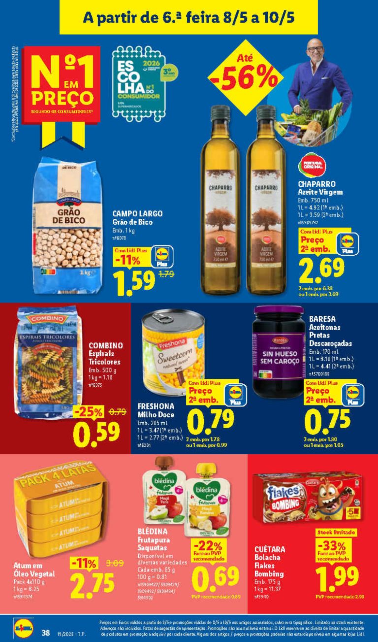 Folheto Lidl Fim de Semana: Antevisão Promoções 8 a 10 de maio