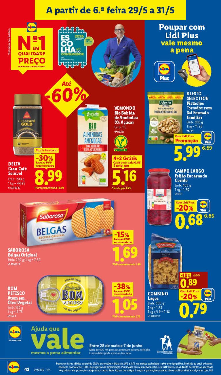 Folheto Lidl Fim de Semana – Antevisão Promoções 29 a 31 de maio
