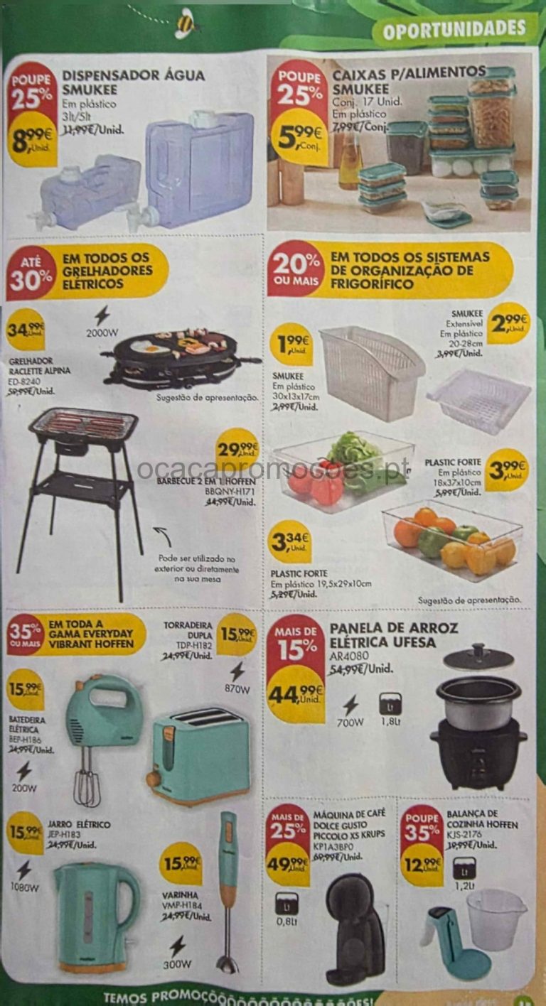 Folheto Pingo Doce bazar: Antevisão Promoções 5 a 11 de maio