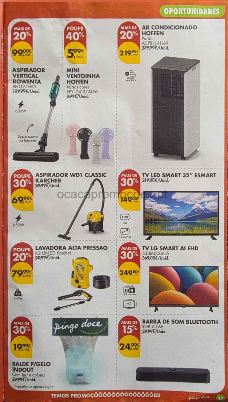 Folheto Pingo Doce Super Bazar – Antevisão Promoções 12 a 18 de maio