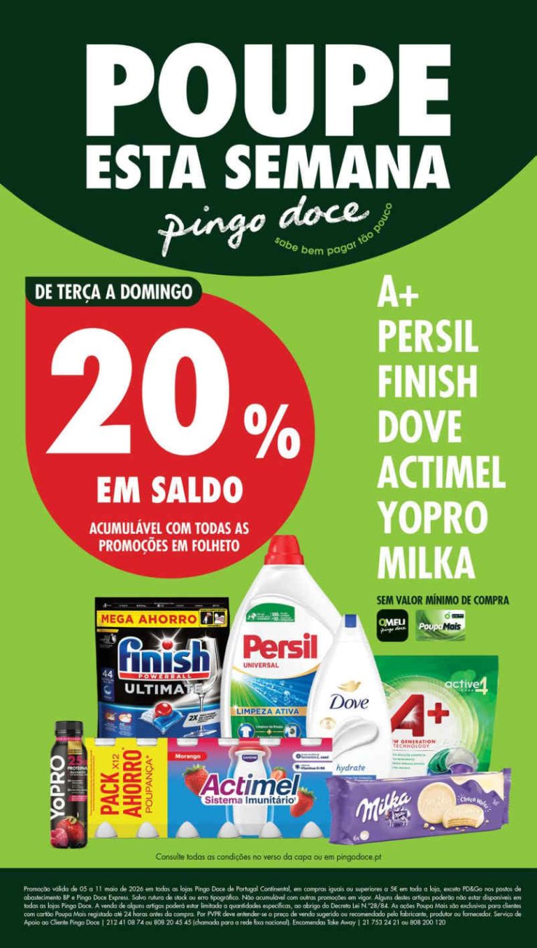 Folheto Pingo Doce lojas pequenas – Antevisão Promoções 5 a 11 de maio