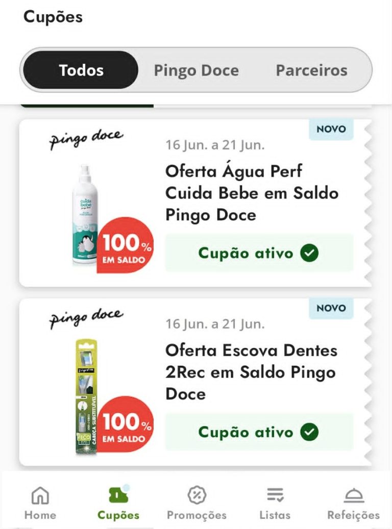 Pingo Doce – Atenção ao 100% desconto com a app
