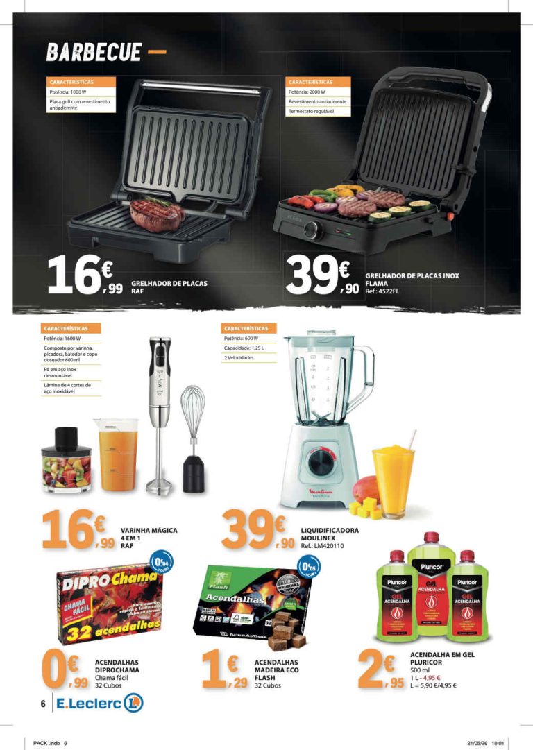 Folheto E Leclerc churrasco – Antevisão Promoções 2 a 14 de junho