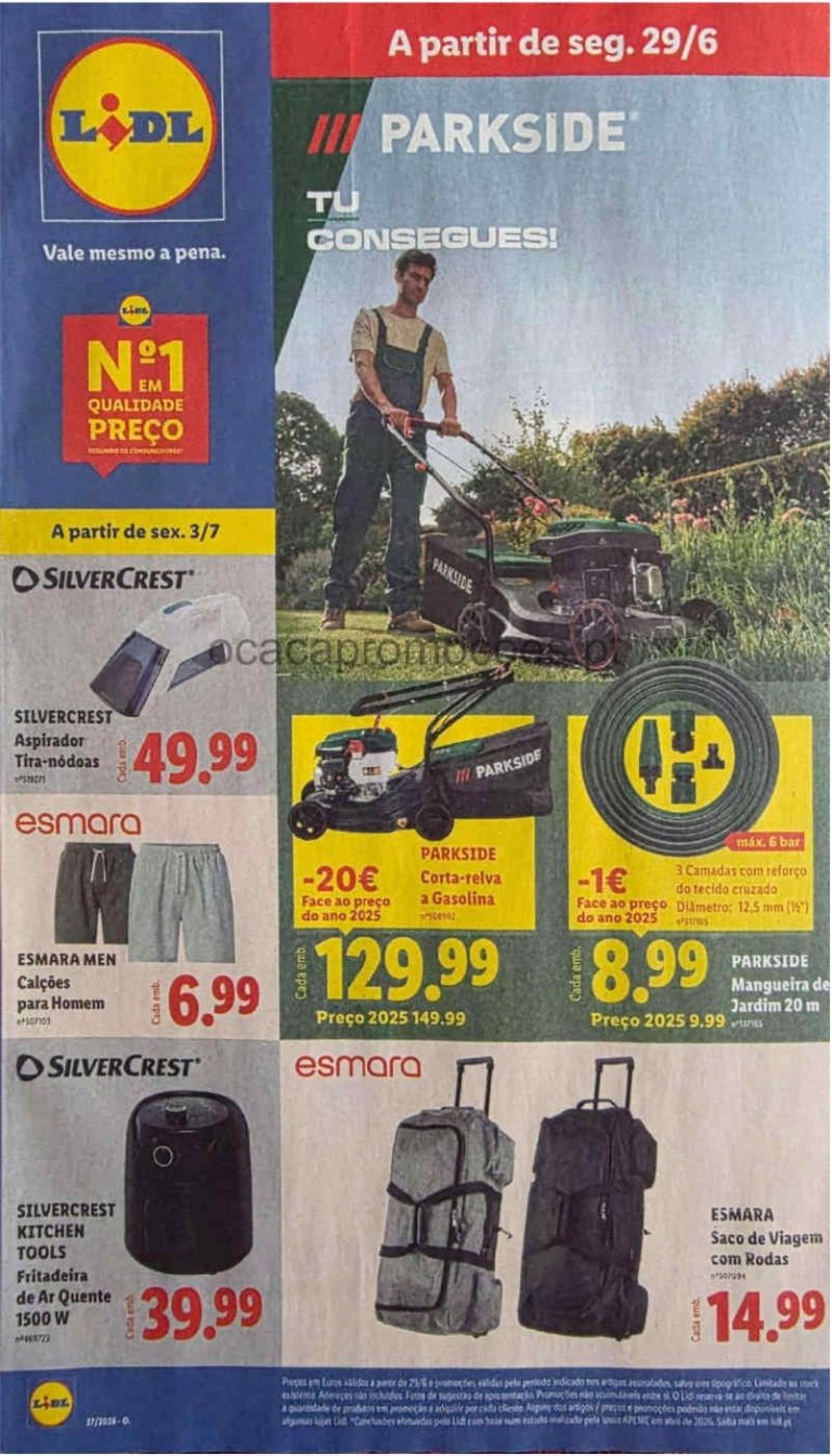 Folheto Lidl bazar – Antevisão Promoções Esta Semana a partir 19 de junho