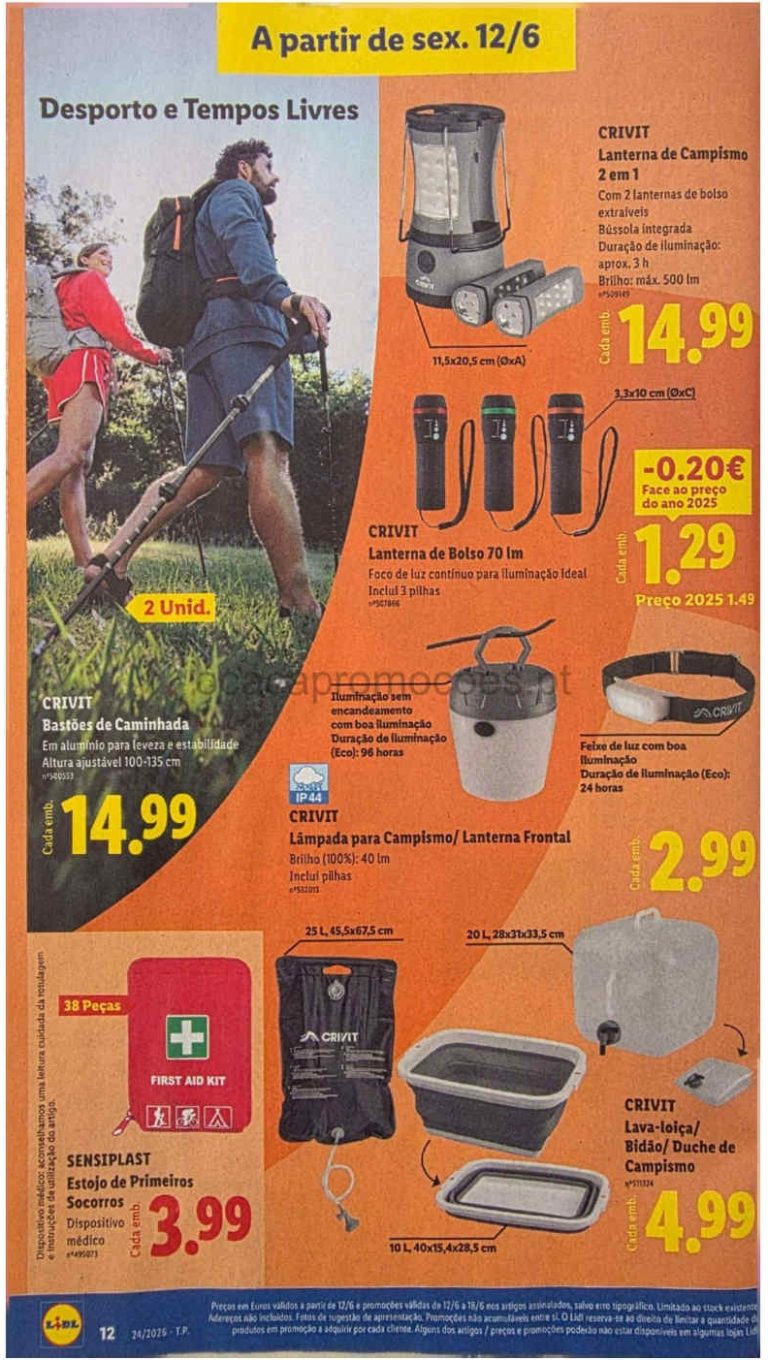 Folheto Lidl bazar – Antevisão Promoções a partir 12 de junho