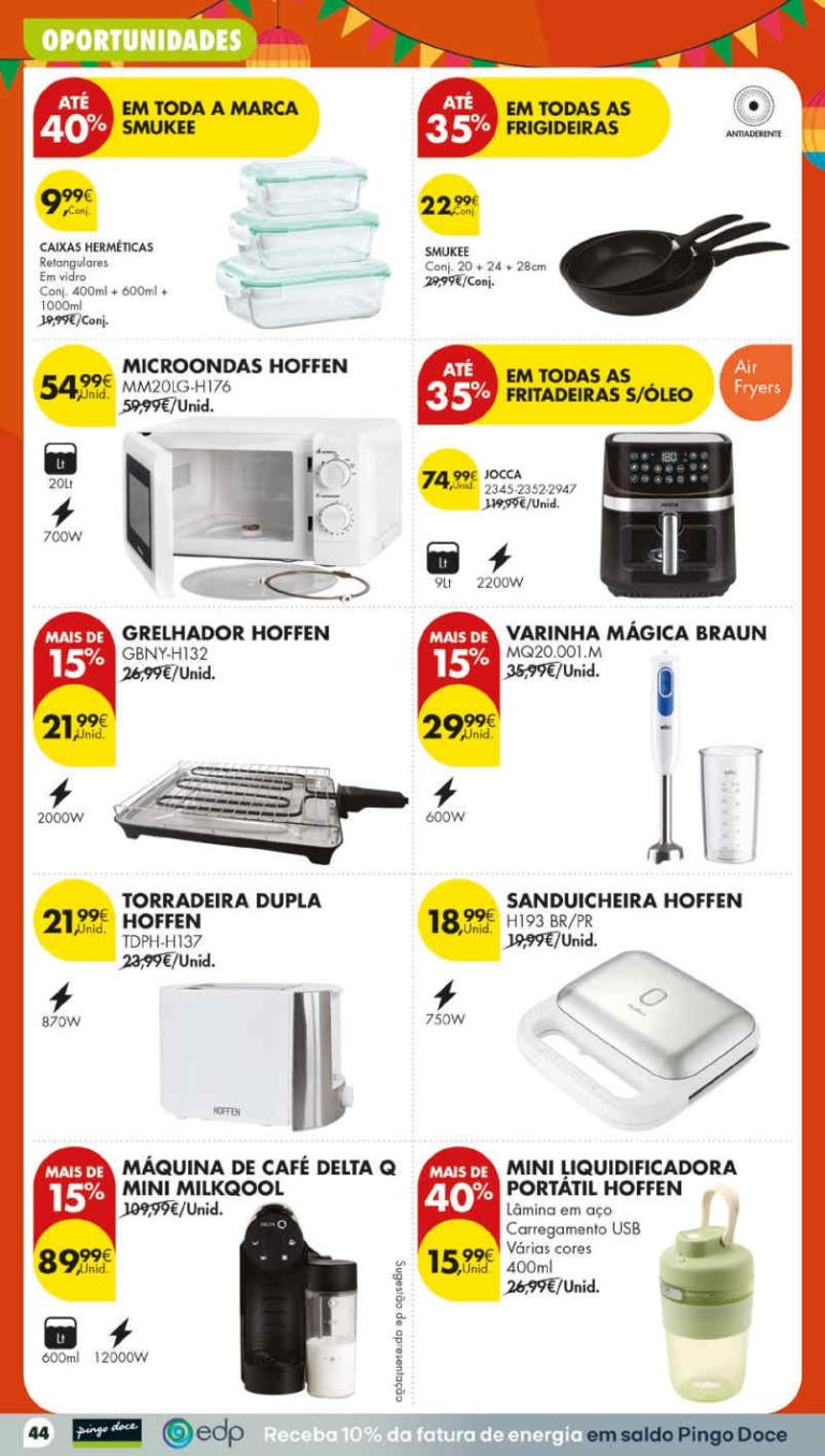Folheto Pingo Doce bazar – Antevisão Promoções 16 a 22 de junho