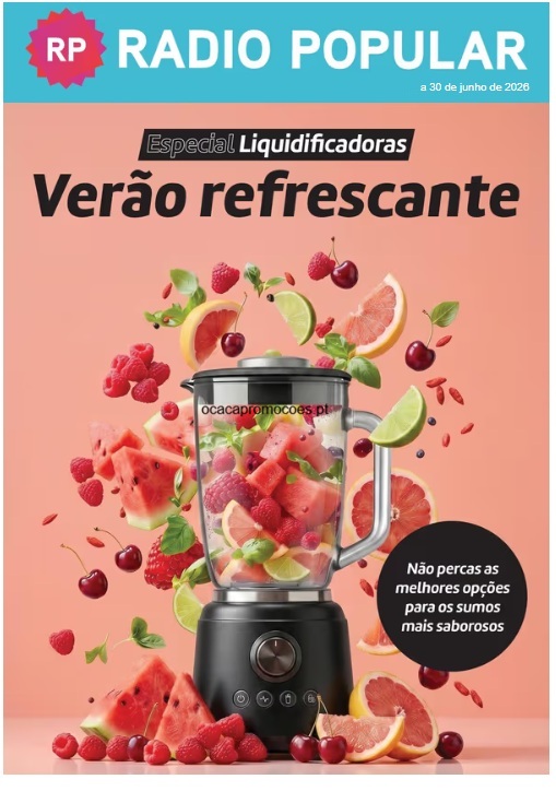 Folheto Rádio Popular extra – Antevisão Promoções 5 a 30 de junho