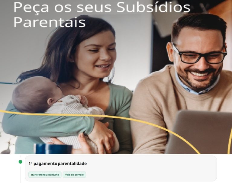 Apoio Parentalidade – data do 1º pagamento Subsídio em junho