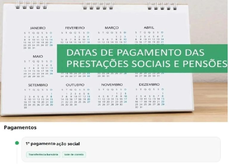 Subsídio Ação Social – data 1º pagamento Segurança Social em junho
