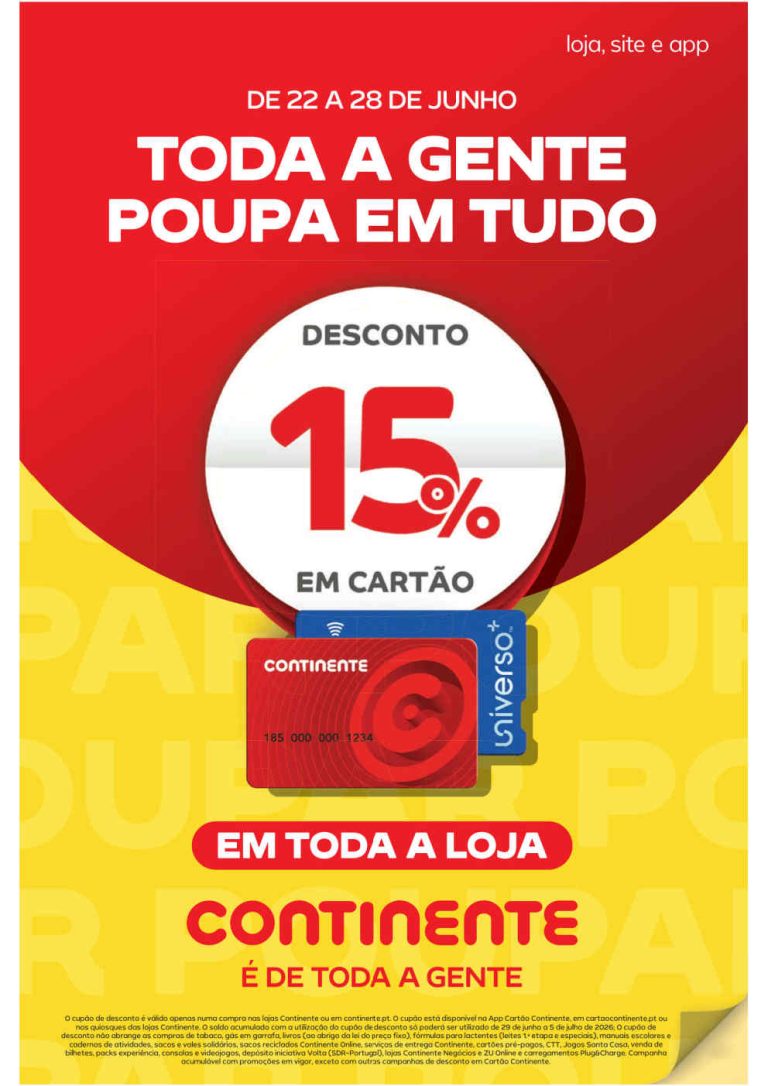 Folheto Continente Bom Dia – Antevisão Promoções 23 a 29 de junho