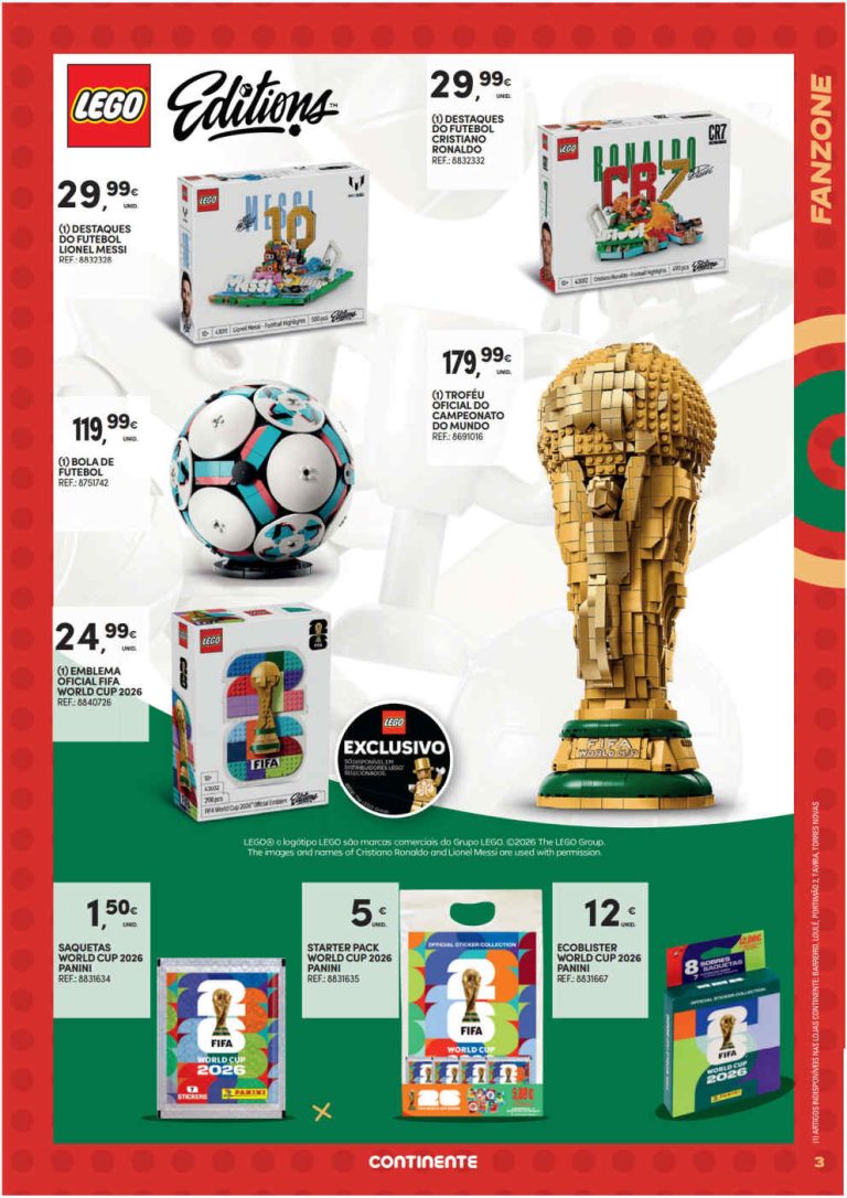 Folheto Continente Mundial – Antevisão Promoções 9 a 21 de junho