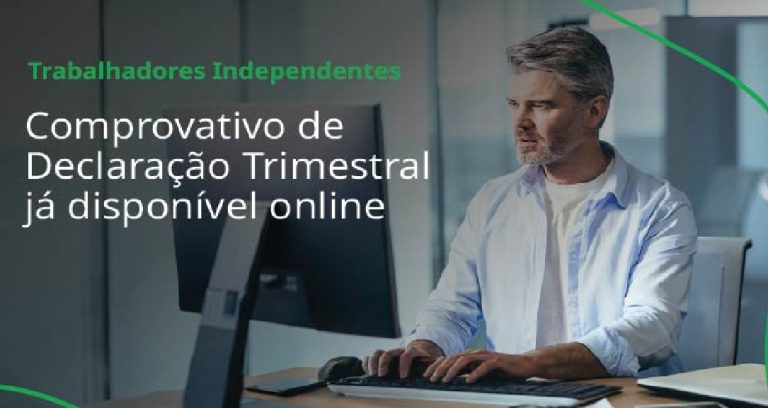 Já disponível – Comprovativo da Declaração Trimestral para Trabalhadores Independentes