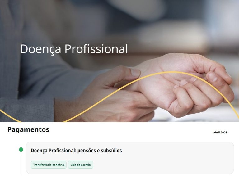 Subsídio Doença Profissional – data pagamento Segurança Social em julho