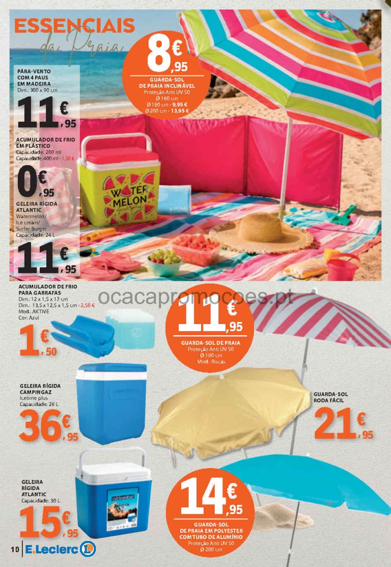 Folheto E Leclerc Praia – Antevisão Promoções bazar até 28 junho