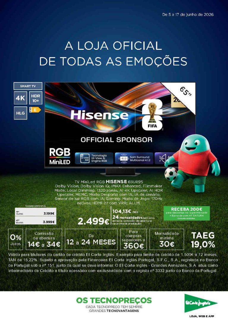 Folheto El Corte Inglés bazar – Antevisão Promoções 5 a 17 de junho