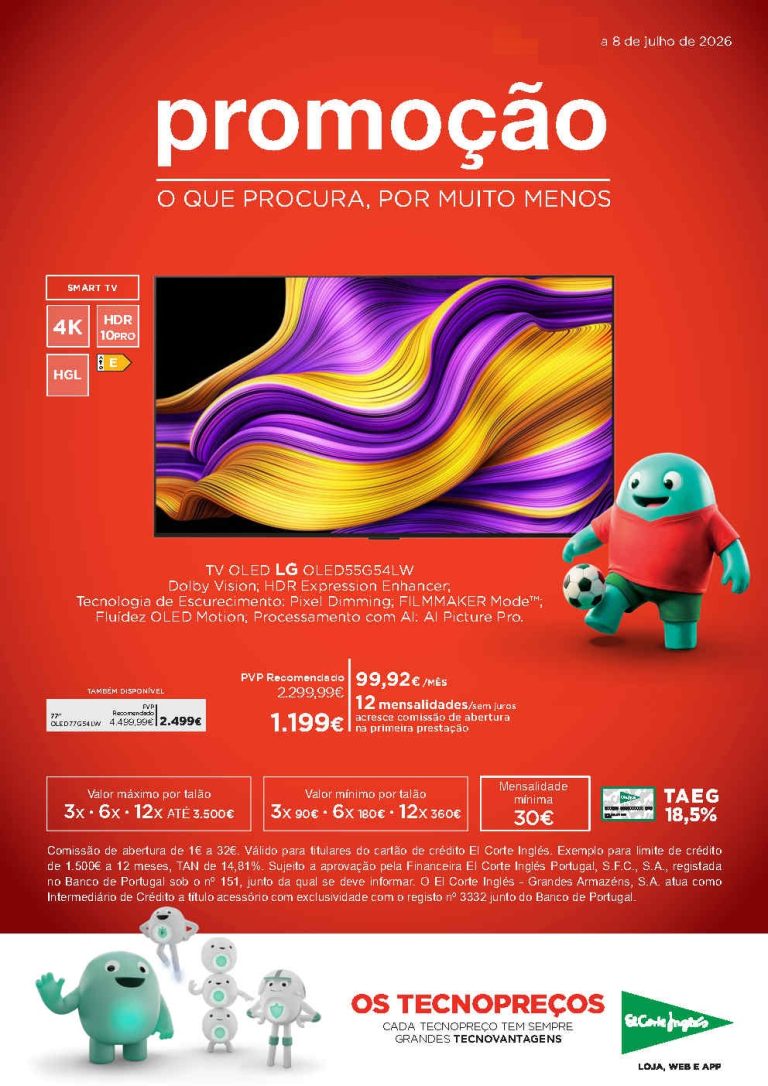 Folheto El Corte Inglés bazar – Antevisão Promoções 26 junho a 8 julho