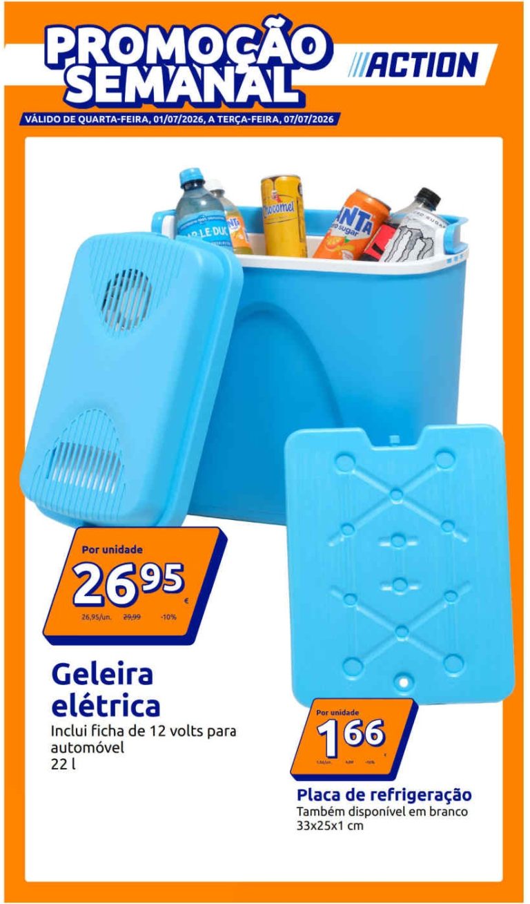 Folheto Action – Antevisão Promoções 1 a 7 de julho