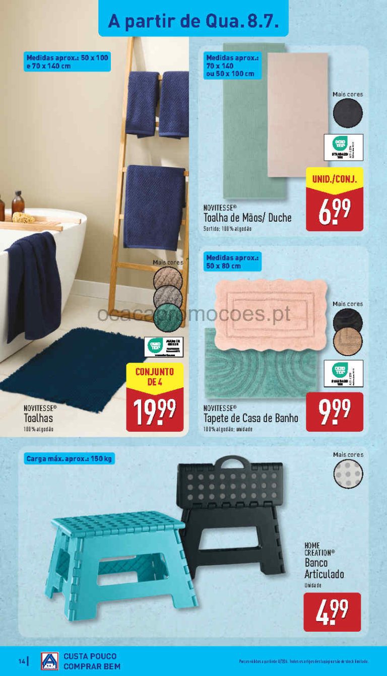 Folheto Aldi – Antevisão Promoções 6 a 12 de julho