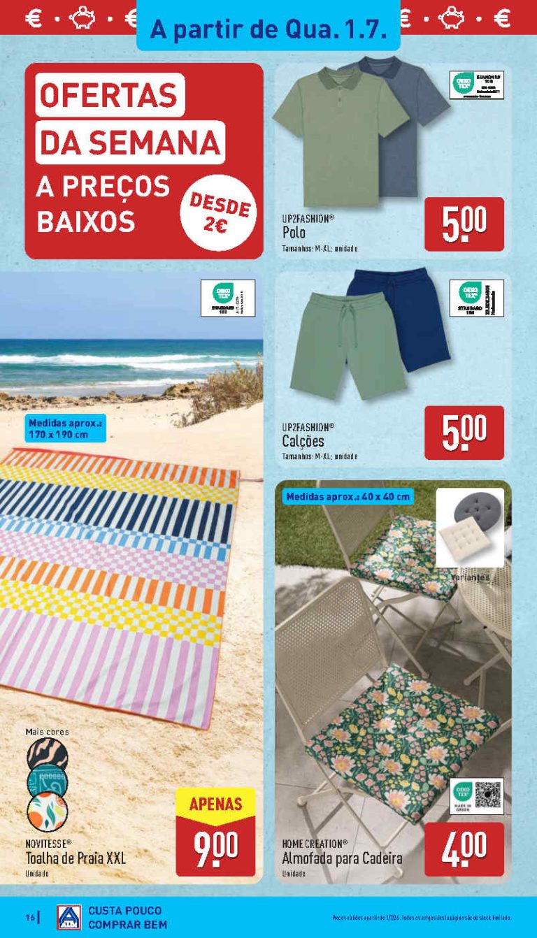 Folheto Aldi achados bazar – Antevisão Promoções de 1 a 5 julho