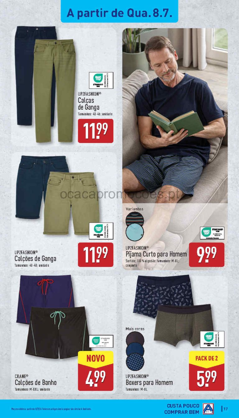 Folheto Aldi achados – Antevisão bazar Promoções 8 a 12 de julho