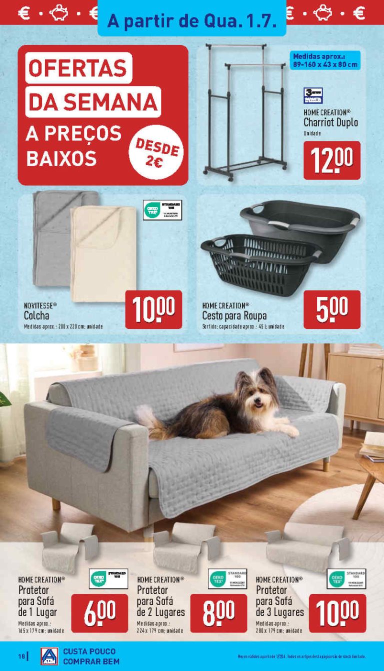 Folheto Aldi bazar – Antevisão Promoções de 1 a 5 julho