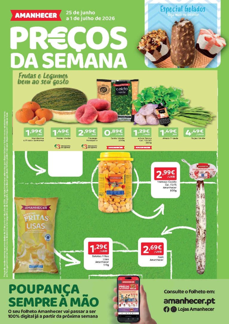 Folheto Amanhecer – Antevisão Promoções 25 junho a 1 julho
