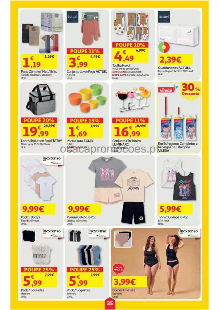 Folheto Auchan bazar – Antevisão Promoções 18 a 24 de junho