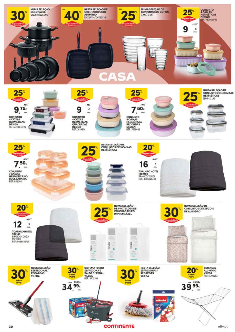 Folheto Continente bazar Açores – Antevisão Promoções 25 junho a 8 julho
