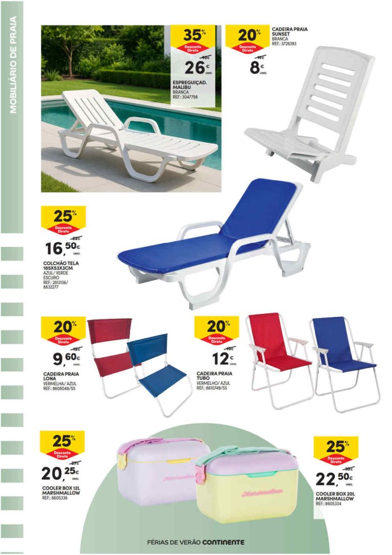 Folheto Continente bazar Verão – Antevisão Promoções 17 junho a 6 julho (Açores)