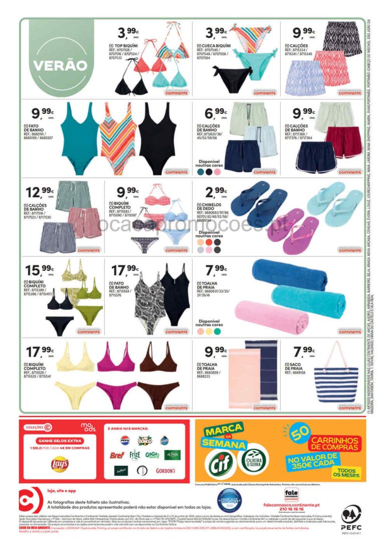 Continente Destaques – Antevisão Promoções Bazar até 15 de junho
