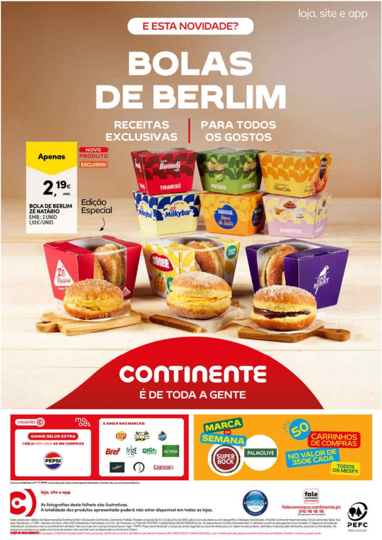 Folheto Continente Bom Dia – Antevisão Promoções 16 a 22 de junho