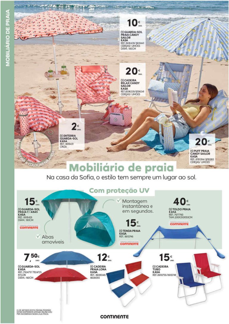 Continente Destaques Verão – Antevisão Promoções Bazar até 9 agosto