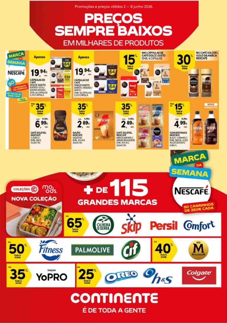 Folheto Continente Bom Dia – Antevisão Promoções 2 a 8 de junho
