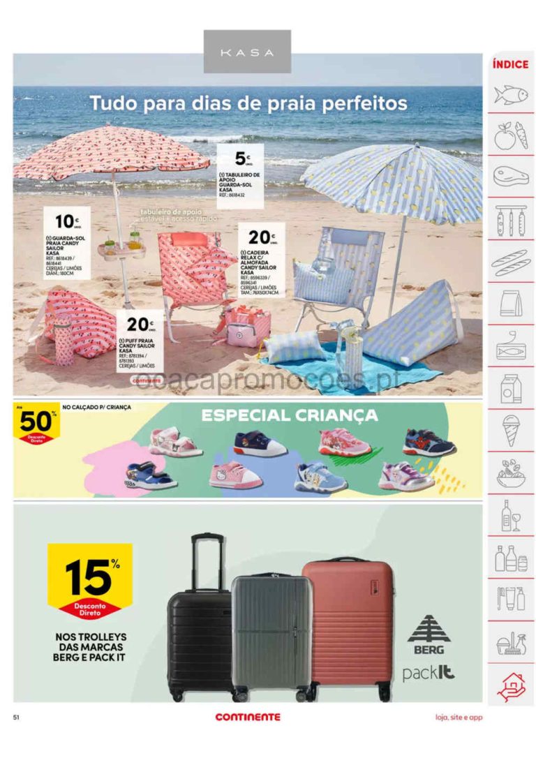 Continente Destaques – Antevisão Promoções Bazar até 8 de junho