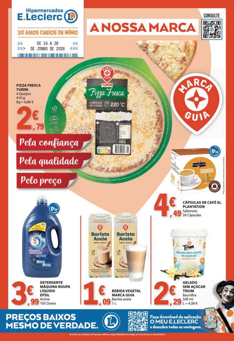 Folheto E Leclerc Guia – Antevisão Promoções 16 a 28 de junho