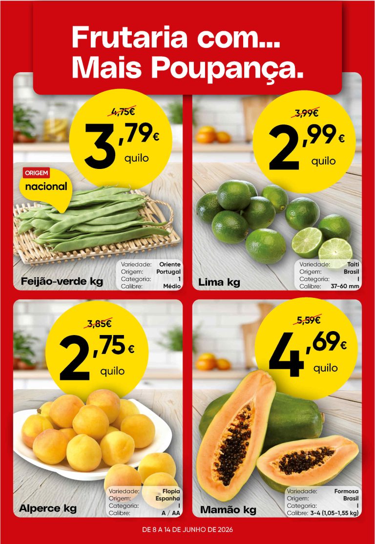 Folheto Supermercados Froiz – Antevisão Promoções 8 a 14 de junho