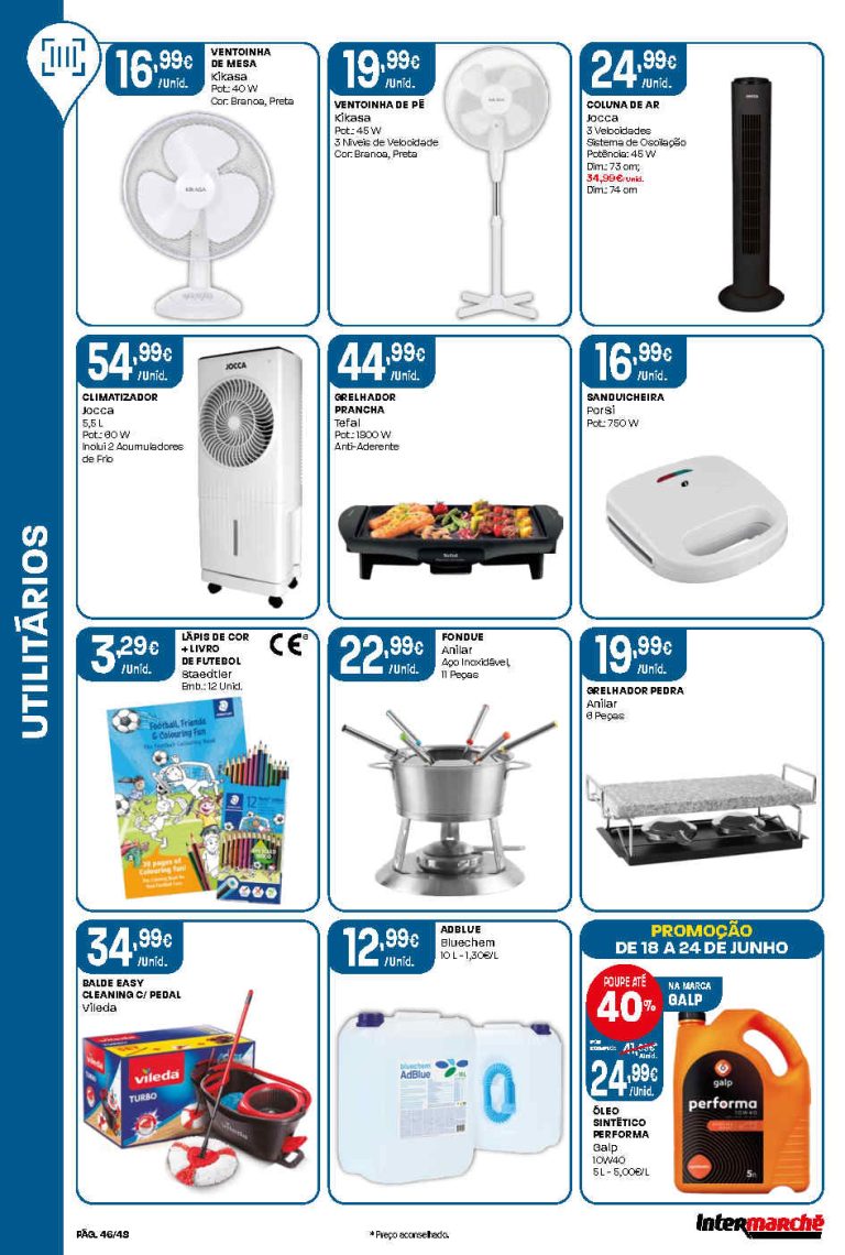 Folheto Intermarché – Antevisão Promoções 18 a 24 de junho