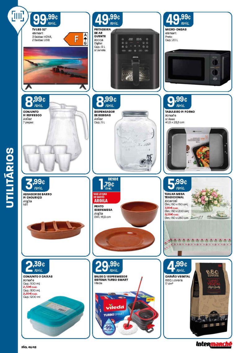 Folheto Intermarché bazar – Antevisão Promoções 4 a 10 de junho