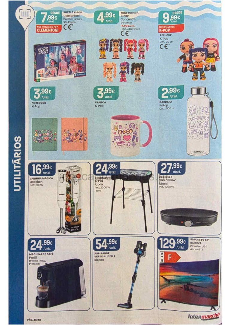 Folheto Intermarché bazar – Antevisão Promoções 11 a 17 de junho