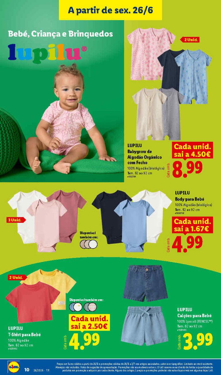 Folheto Lidl Lupilu – Antevisão bazar Promoções de 26 junho a 2 julho