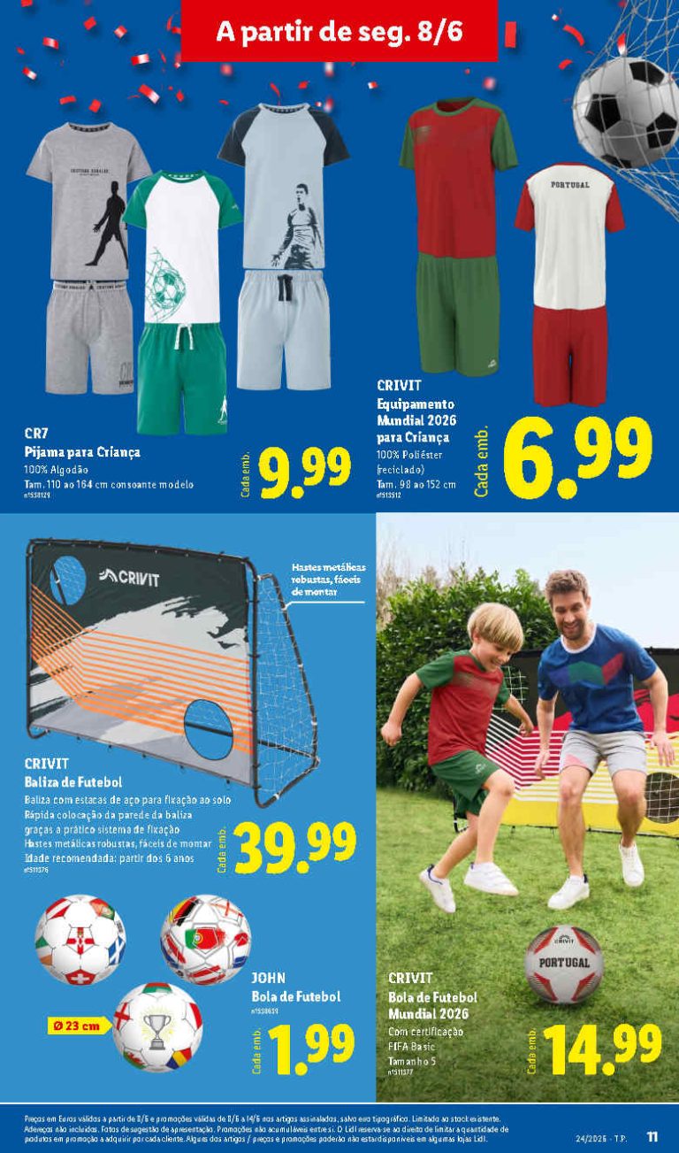 Folheto Lidl Especial Mundial – Antevisão Promoções 8 a 14 de junho