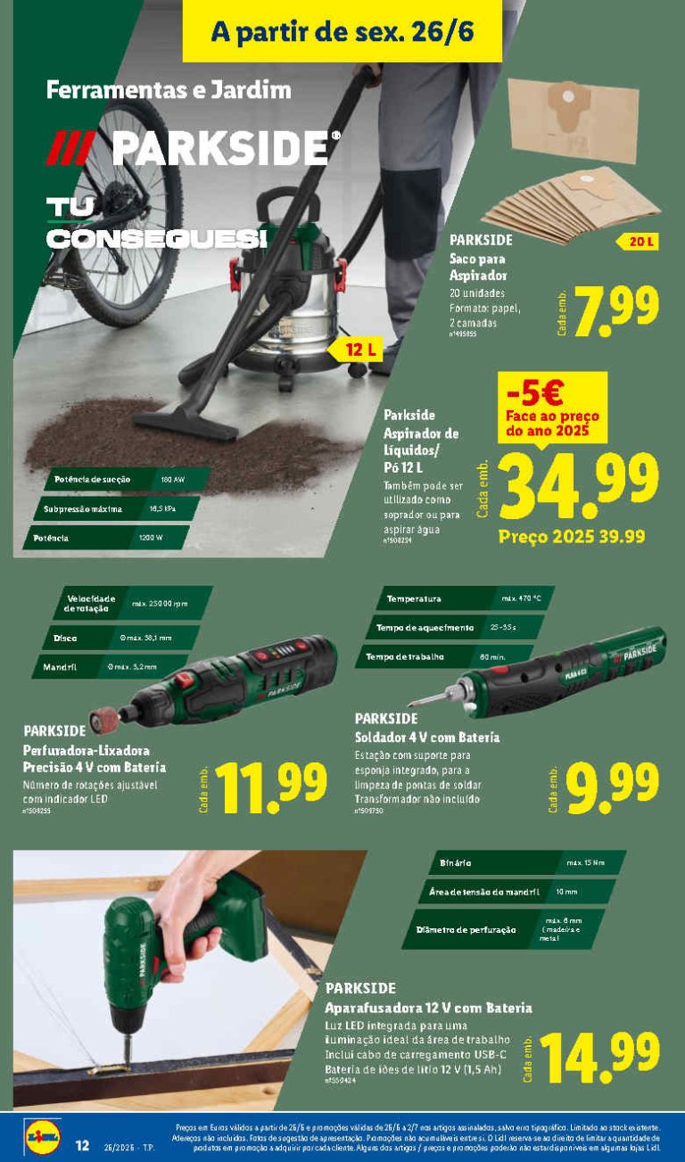 Folheto Lidl bazar – Antevisão Promoções de 26 junho a 2 julho
