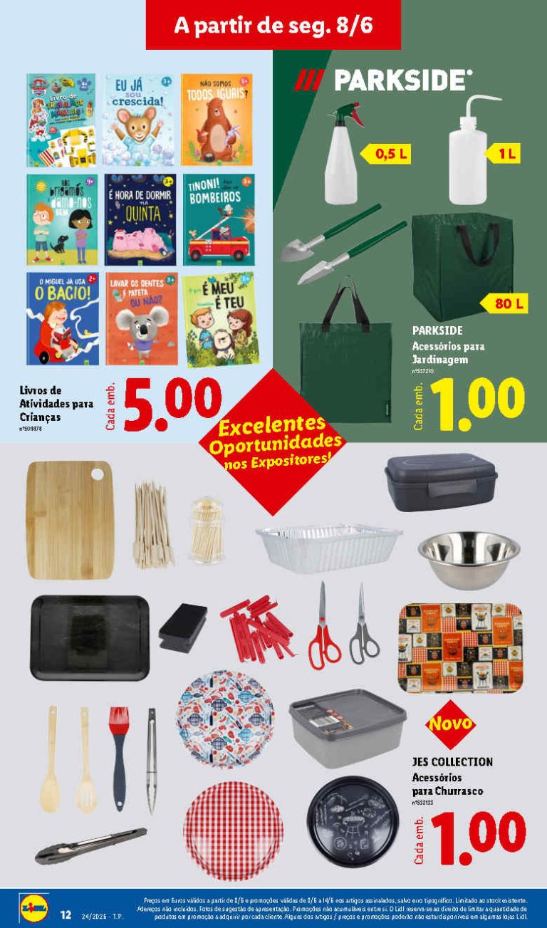 Lidl Destaques – Antevisão Bazar Promoções 8 a 14 de junho