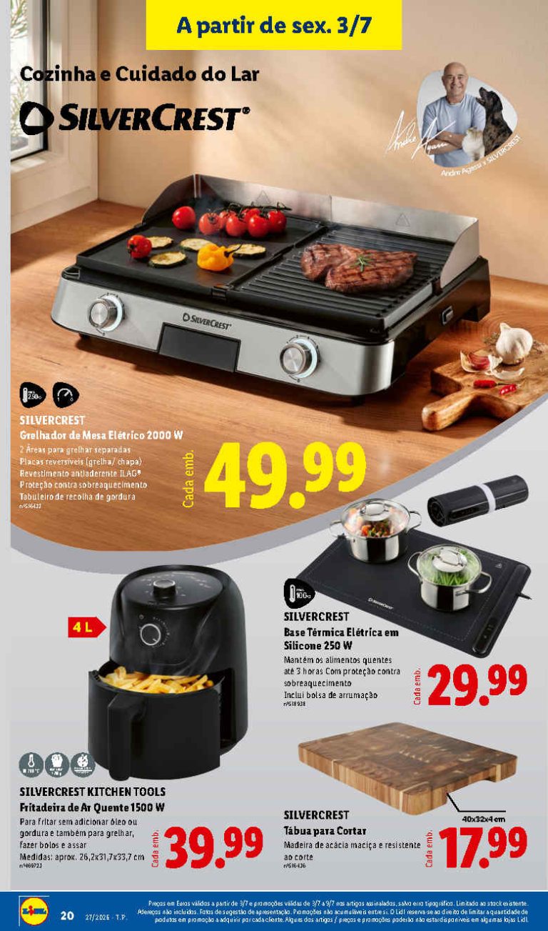Folheto Lidl cozinha bazar – Antevisão Promoções de 3 a 9 julho