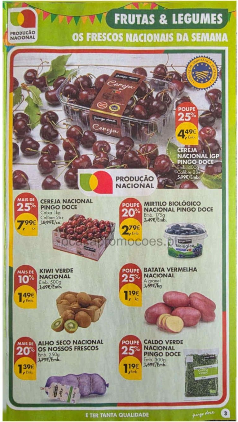 Folheto Pingo Doce frescos – Antevisão Promoções 23 a 29 de junho
